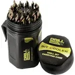 Cobalt Stepped Point Drill Bit Set