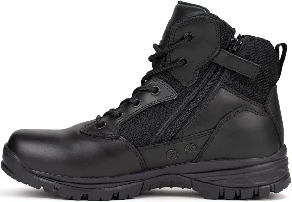 Ryno Gear 6" Coolmax Tactical Combat Side Zip Boots