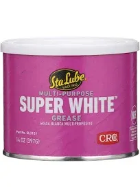 Sta-Lube SL3151 Super White Multi-Purpose Lithium Grease - 14 wt. oz.