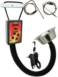 Pitmaster IQ IQ120 BBQ Temperature Regulator Kit Pit Adapter