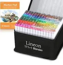 Lineon Alcohol Based Dual Tip Art Markers