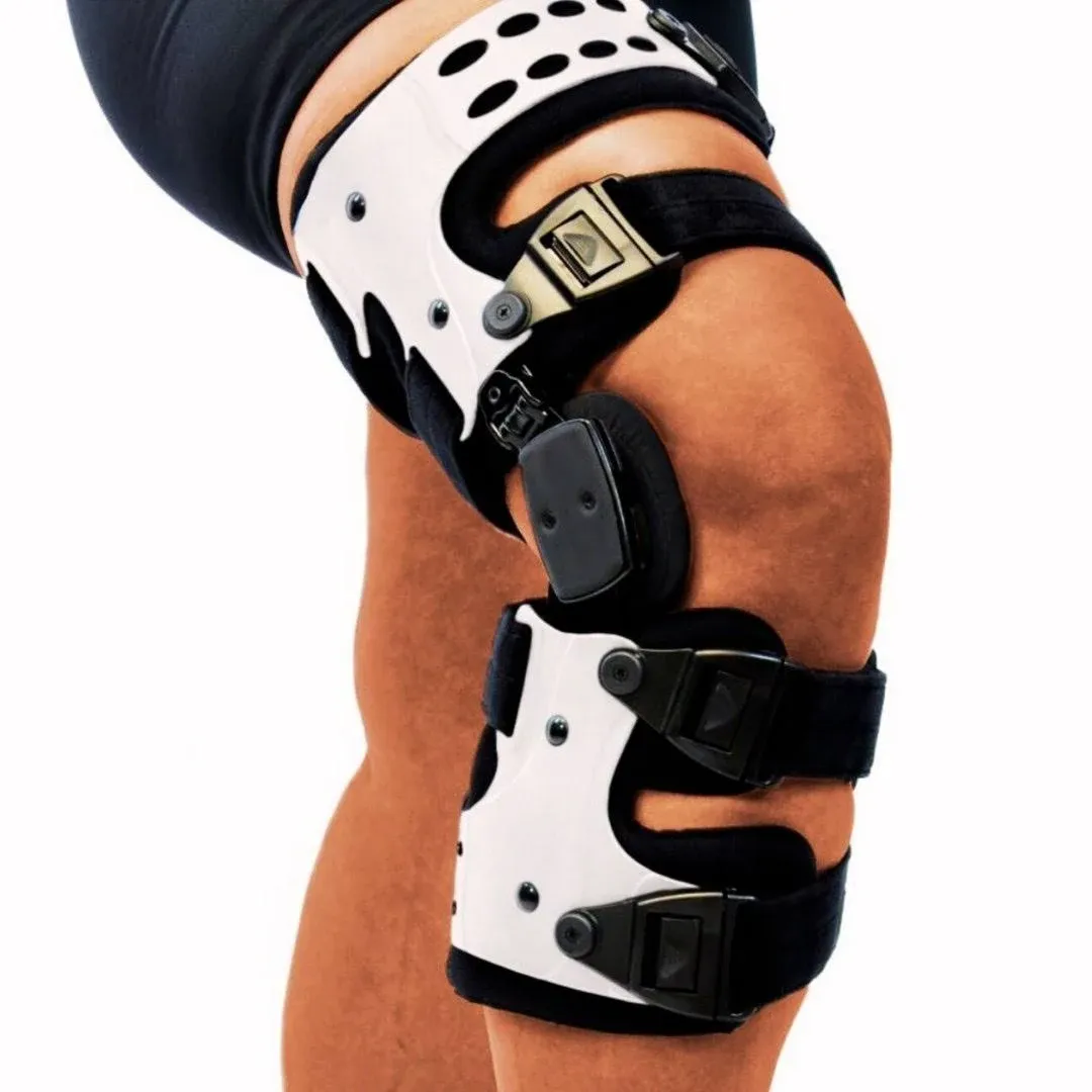 UPGRADED OA Unloader Knee Brace Men and Women For Osteoarthritis & Arthritis Knee Pain, Bone on Bone Joint Degeneration Medial Offloader Knee Brace L1851 L1843 With Built-in Hex Key