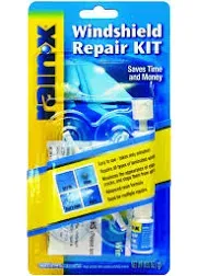 Durable Resin Based Windshield Repair Kit - Quick &amp; Easy - Good for Round Damage