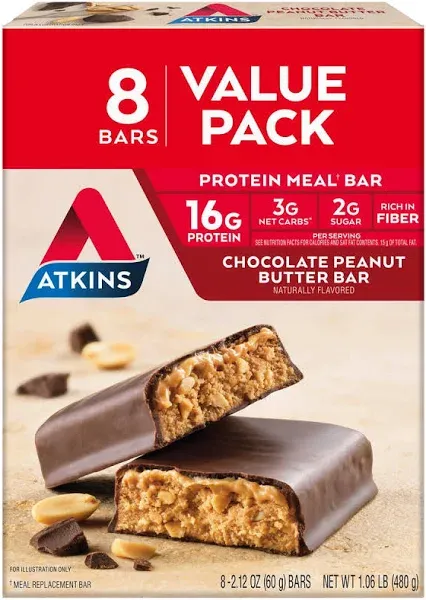 Atkins Meal Bar Chocolate Peanut Butter