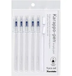 ZIG Karappo Pen (Empty) Brush Tip 5/Pkg