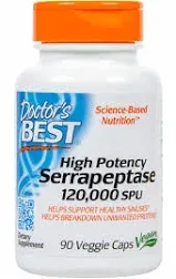 Doctor's Best High Potency Serrapeptase