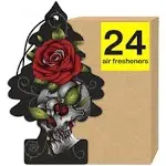 Little Trees Car Air Freshener 24-Pack (Rose Thorn)