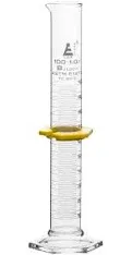 100mL Glass Graduated Cylinder - Borosilicate - ASTM Class B - Hexagonal Base...