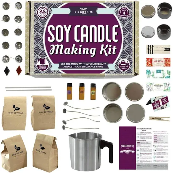 DIY Gift Kits Soy Candle Making Kit