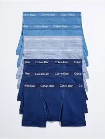 Calvin Klein Cotton Classics 7-Pack Trunk Men&#039;s Underware White, Mens Size Small