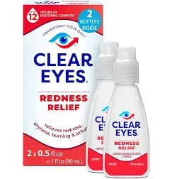 Clear Eyes Eye Drops Redness Relief