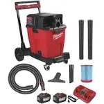 Milwaukee 0930-22HD M18 Fuel 12 Gallon Dual-Battery Wet/Dry Vacuum Kit