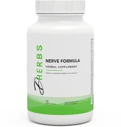 Dherbs Nerve Formula Natural Nervous System Health Herbal Supplement