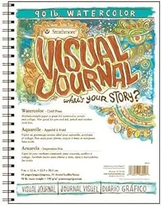 Strathmore Visual Journal Watercolor 9x12-34 Sheets