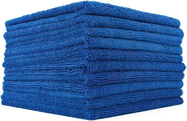 The Rag Company - Edgeless 365 Microfiber Towels (10-Pack) Premium 70/30 Blen...