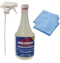 Rapid Remover Vinyl Letter Remover 32 oz. Bottle with Sprayer Adhesive Remover