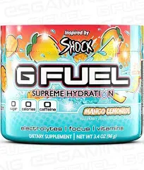 G Fuel x Shock Mango Lemonade Supreme Hydration