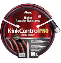 Kink Control Pro Garden Hose, Superior UV Resistance, Ergonomic Grip, 50 Ft