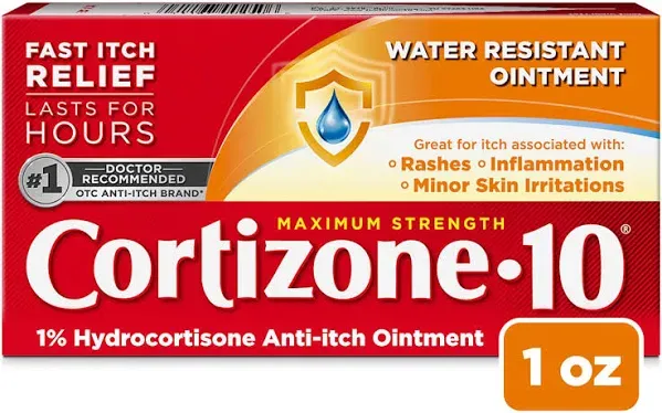 Cortizone 10 Anti Itch Ointment Maximum Strength