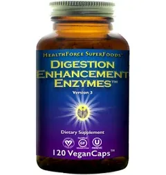 HealthForce Super Foods Digestion Enhancement Enzymes 60 VeganCaps