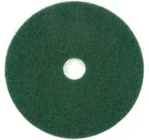 17" Green Scrubbing Pad - 5 per Case