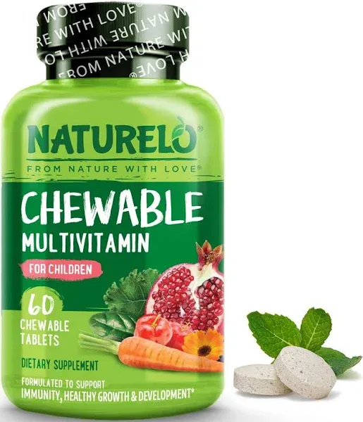 NATURELO Chewable Multivitamin for Children