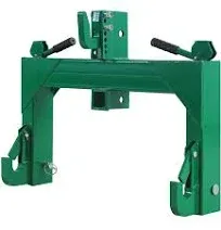 GARVEE 3 Point Quick Hitch 3000 LBS Lifting Capacity Tractor - Green