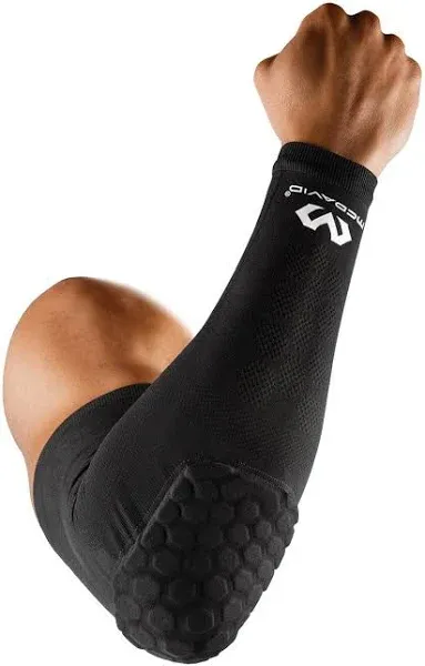 McDavid Elbow and Arm Compression Sleeve with HEX padding. For Basketball, Football, Baseball and more.