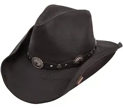 Stetson Roxbury Leather Western Hat