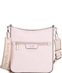 Kate Spade new york Hudson Pebbled Leather Messenger Crossbody