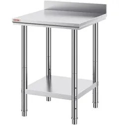 VEVOR 24 x Stainless Steel Prep Table