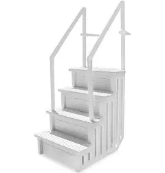 XtremepowerUS 32 Inch Above Ground Swimming Pool Ladder