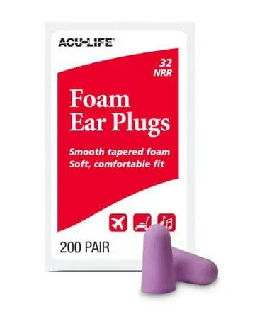 Acu-Life Foam Ear Plugs