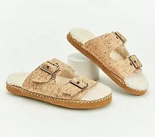 Acorn Women's Camden Double Buckle Slide Slippers