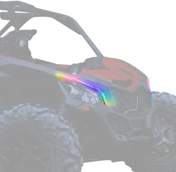 Can-Am Maverick X3/ X3 MAX RGB Fang Lights by Kemimoto 