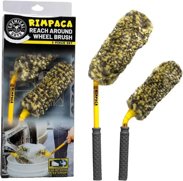 Chemical Guys Rimpaca Reach Around Ultimate Wheel Brush Set