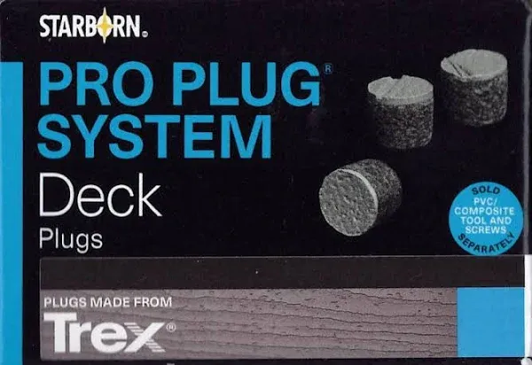 Starborn Industries Pro Plugs for Trex Decking