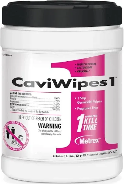 CaviWipes1 Surface Disinfectant