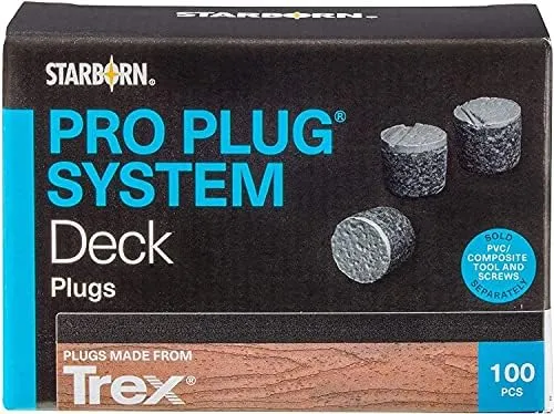 Starborn Industries Pro Plugs for Trex Decking