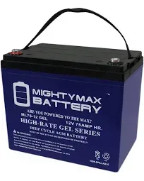 12V 75AH GEL Battery Replacement