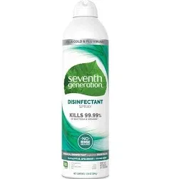 Seventh Generation Disinfectant Aerosol Spray Eucalyptus/Spearmint/Thyme 8 Count