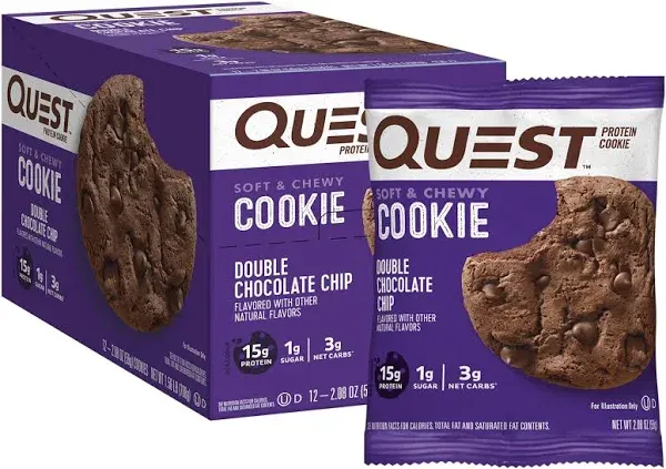 Quest Double Chocolate Chip Protein Cookie