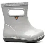 Bogs Kids' Skipper II Glitter Boots 7 Silver