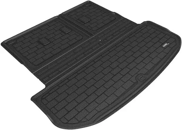 3D MAXpider Custom Fit Kagu Cargo Liner (Black) Compatible with Hyundai Palisade 2020-2024 - Behind 3rd Row Cargo Liner