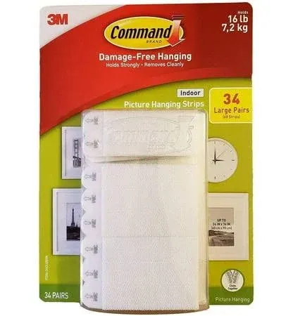 Command Indoor Picture Hanging Strips