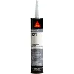 Sika Sikaflex 221 Multi-Purpose Polyurethane Sealant-Adhesive - 10.3oz(300ml) Cartridge - Black