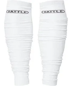 Battle Sports Youth Lightweight Long Football Leg Sleeves