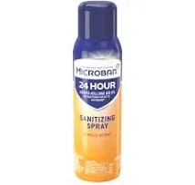 Microban 24 Hour Disinfectant Sanitizing Spray - Citrus (15 fl oz)