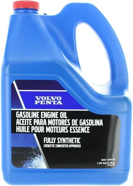 Volvo Penta New OEM Full Synthetic Gasoline Engine Oil