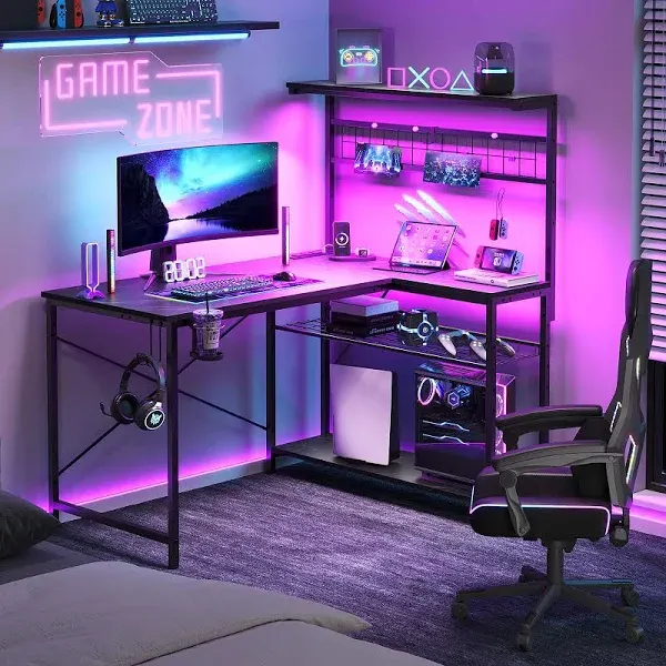 Bestier 42 L Gaming Desk